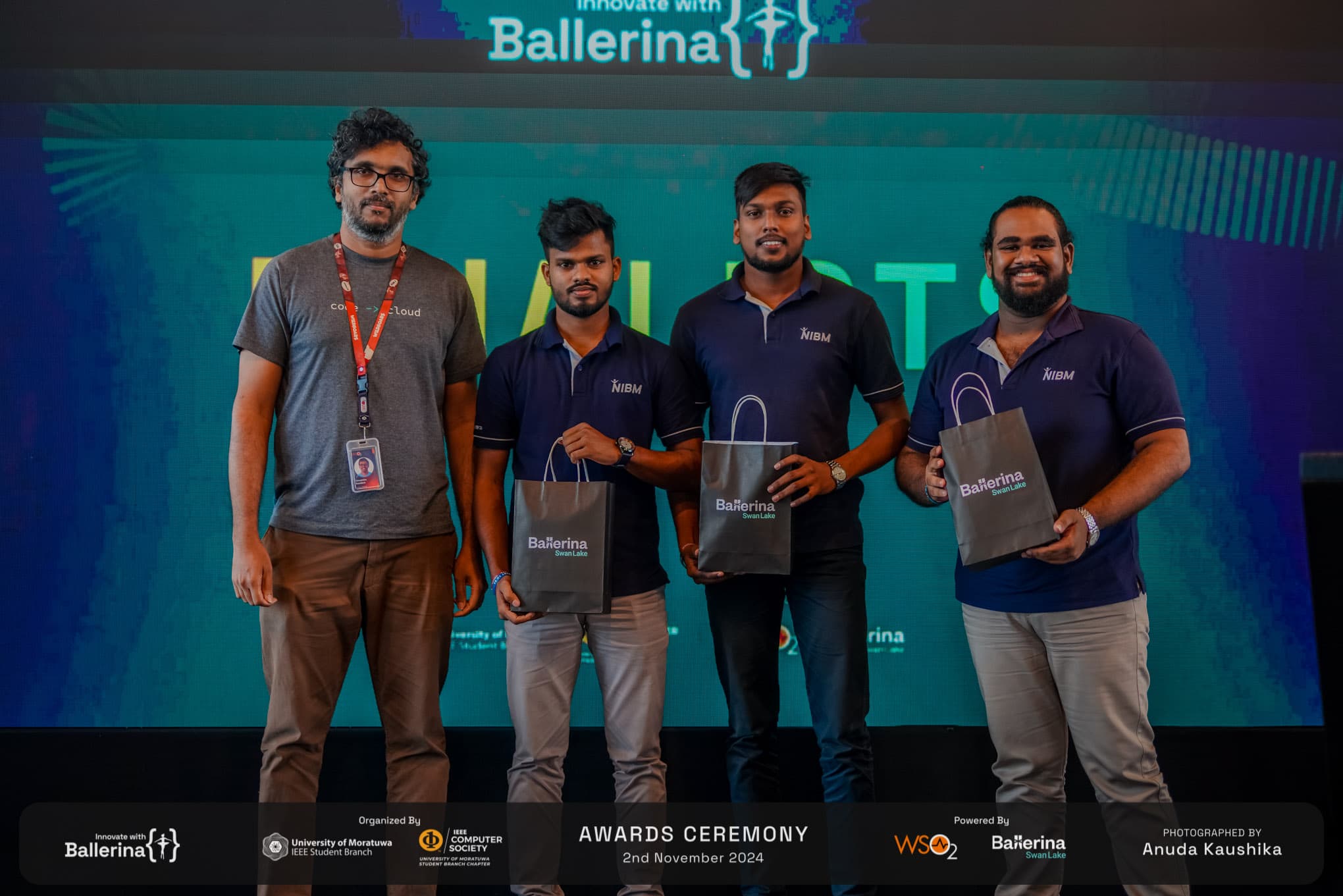 Made it to the top 10 finalists at the "Innovate with Ballerina" hackathon powered by WSO2