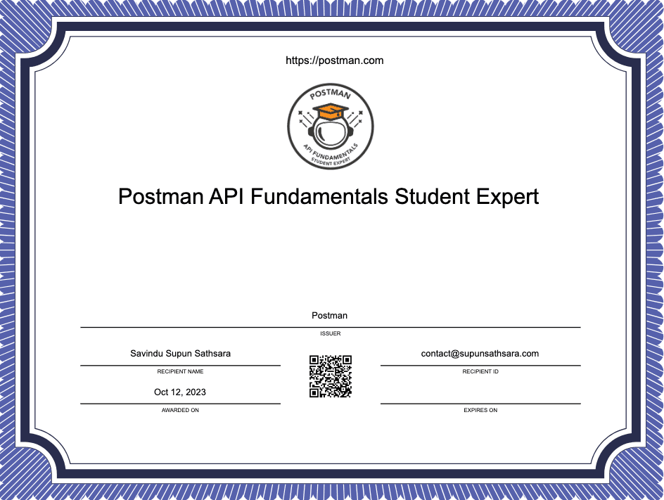 API Fundamentals Student Expert