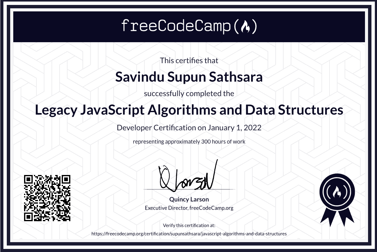 JavaScript Algorithms and Data Structures