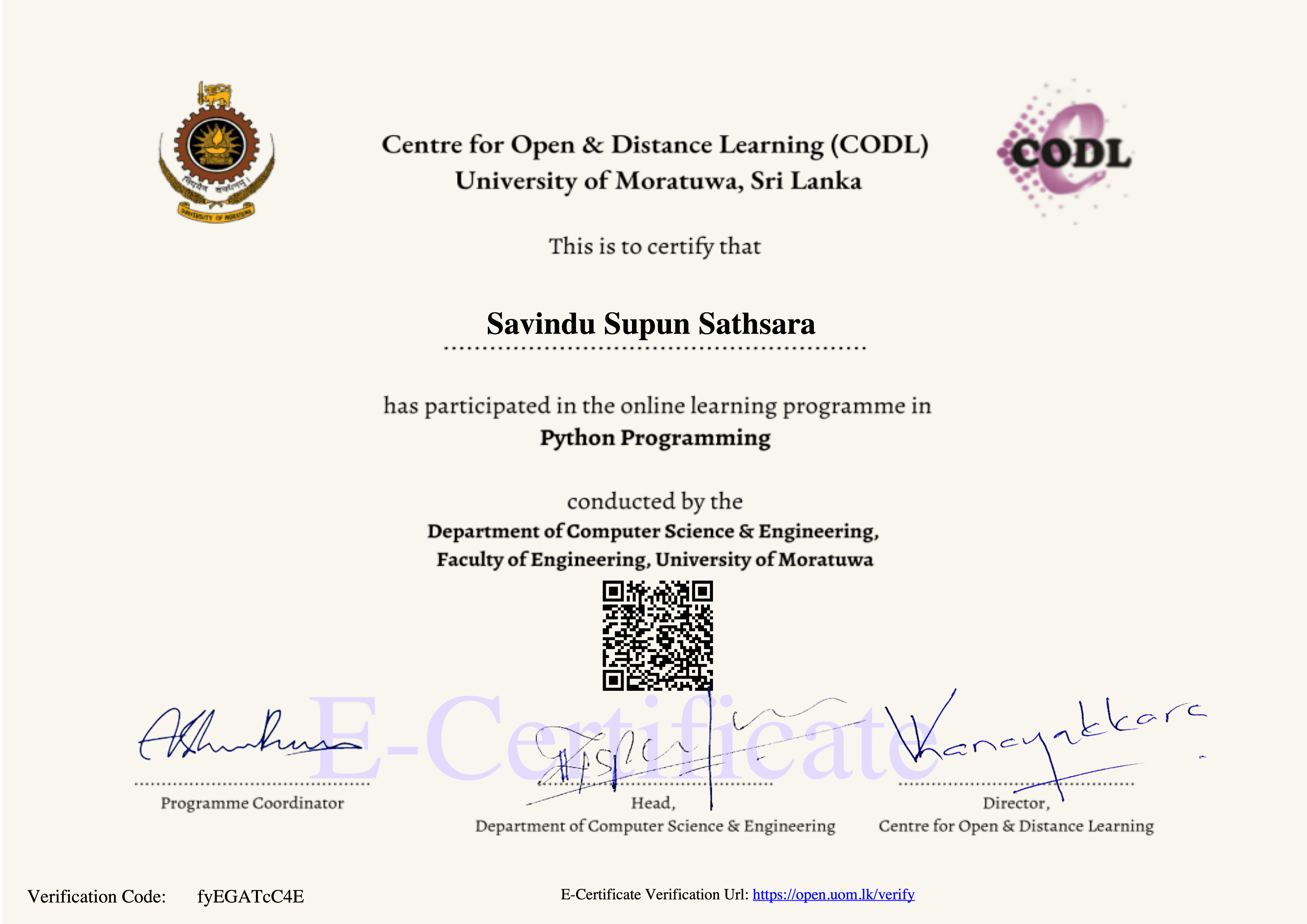 Python Programming