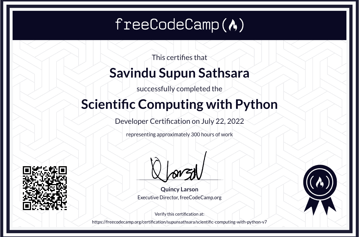 Scientific Computing with Python