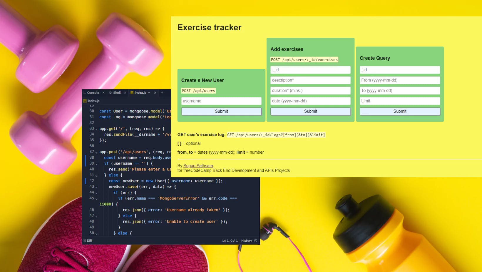 Exercise Tracker MicroService